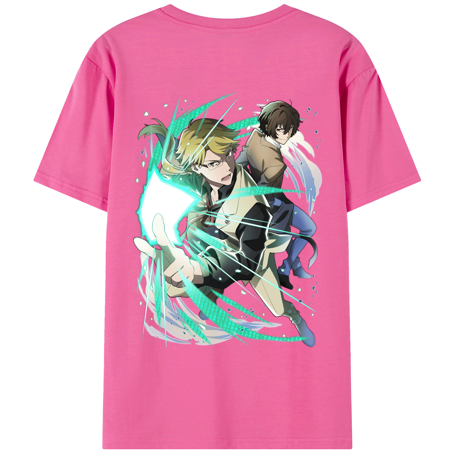 （画像用） 文豪ストレイドッグス Bungo Stray Dogs レディース半袖Tシャツ(バックプリント)